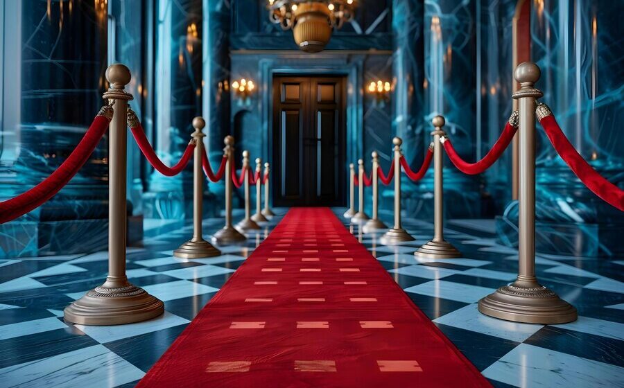 opulent-vip-entrance-with-red-carpet-velvet-ro